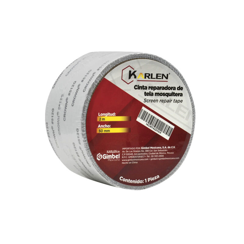 Cinta Reparadora Tela Mosquitera 50mmx2m Autoad... image number null