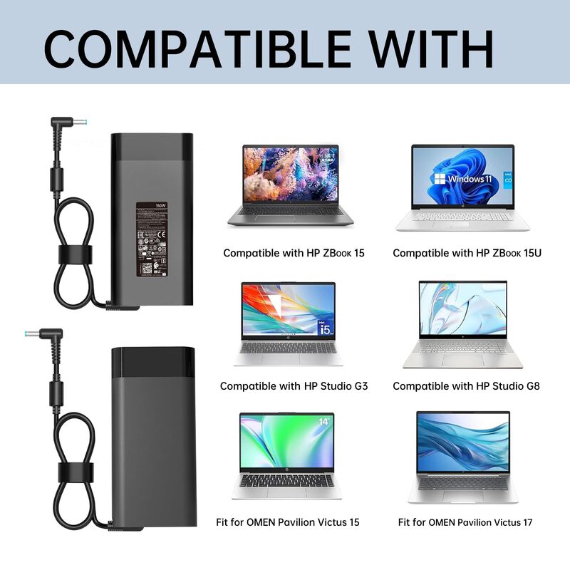 Cargador De Port&aacute;til Nsetiu 150w Hp Zbook/victu... image number null
