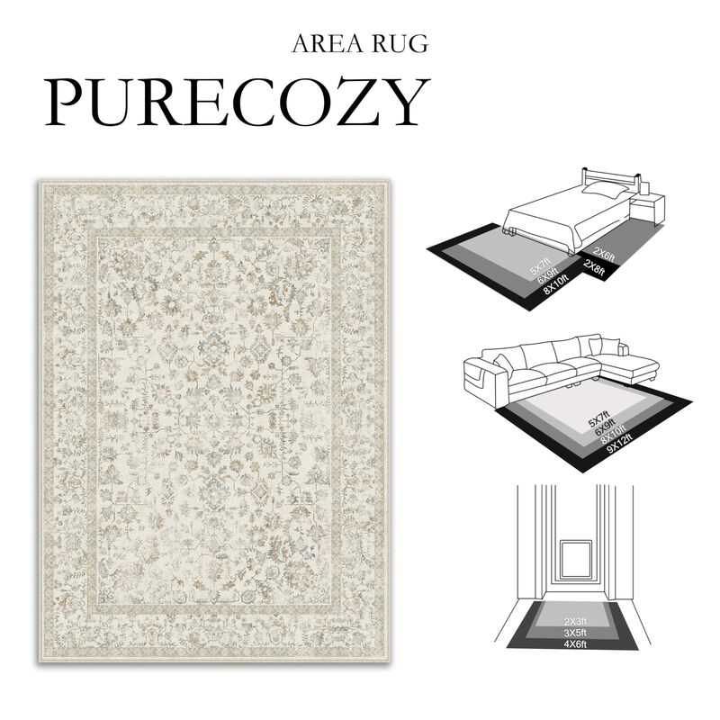 Alfombra Purecozy 244 &times; 152 cm Color Topo Lavab... image number null