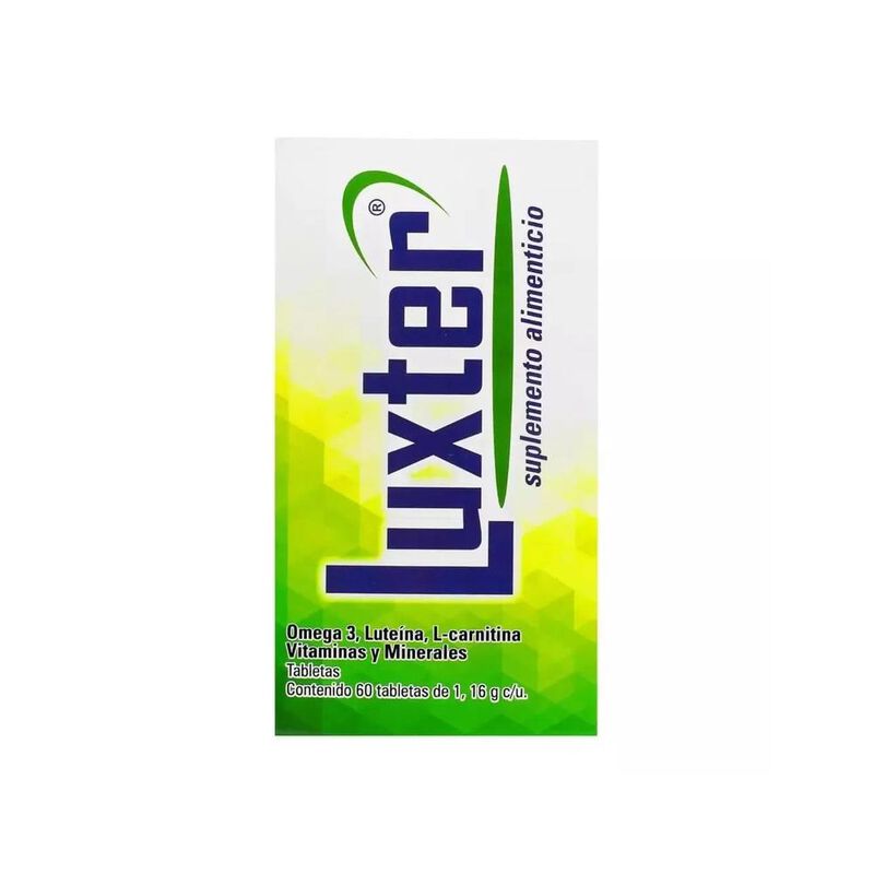 LUXTER SUPLEMENTO ALIMENTICIO TAB C60 image number null