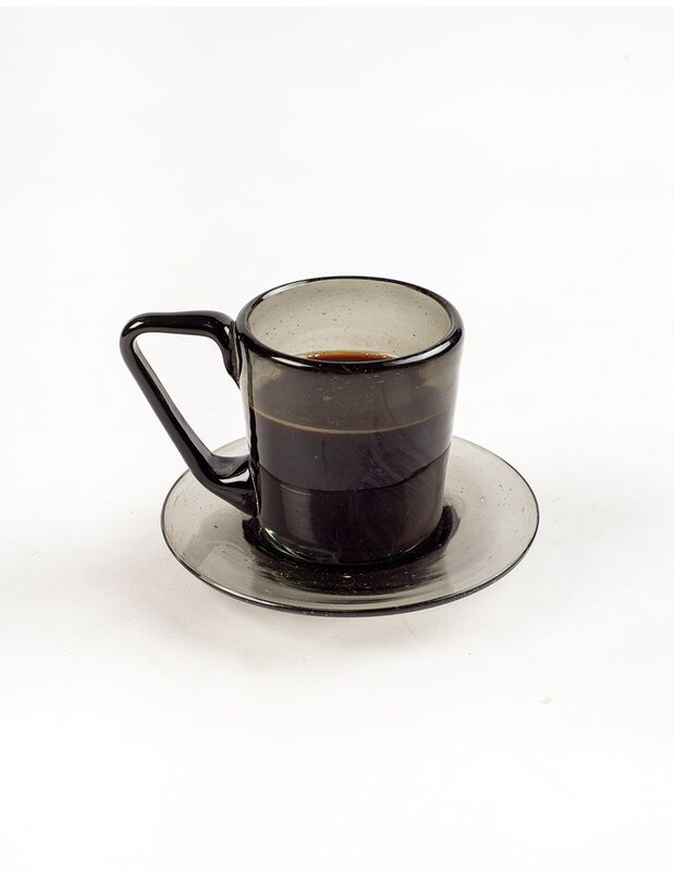 Tazas c/ Platos Set de 6 Tazas con Plato de Vid... image number null