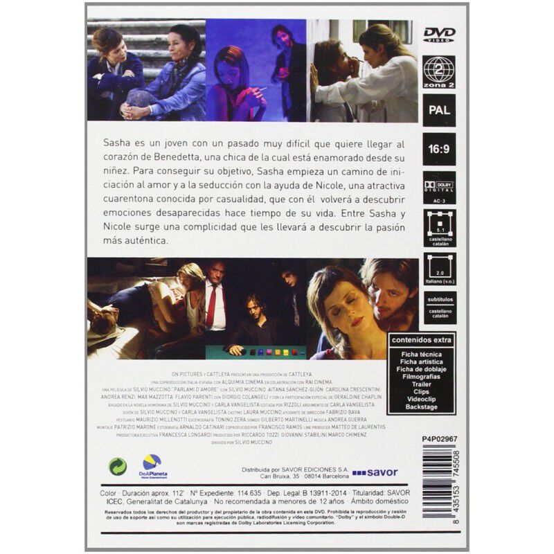 H&aacute;blame de amor [DVD] image number null