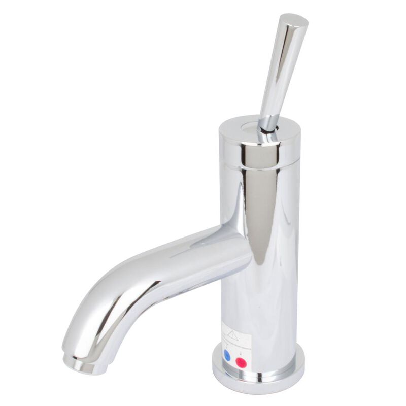 Llave Mezcladora Monomando Lavabo Desag&uuml;e Autom... image number null