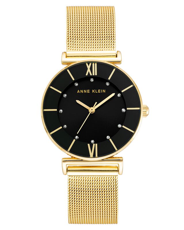 Pulsera De Malla Con Purpurina Para Mujer Watch... image number null