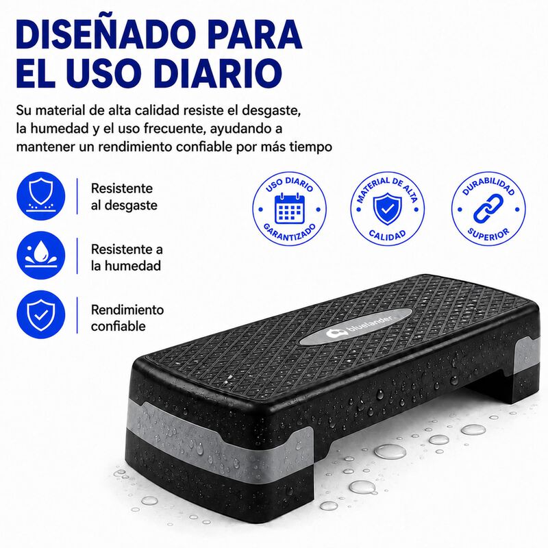 Bluelander Step Fitness Ajustable Para Ejercici... image number null