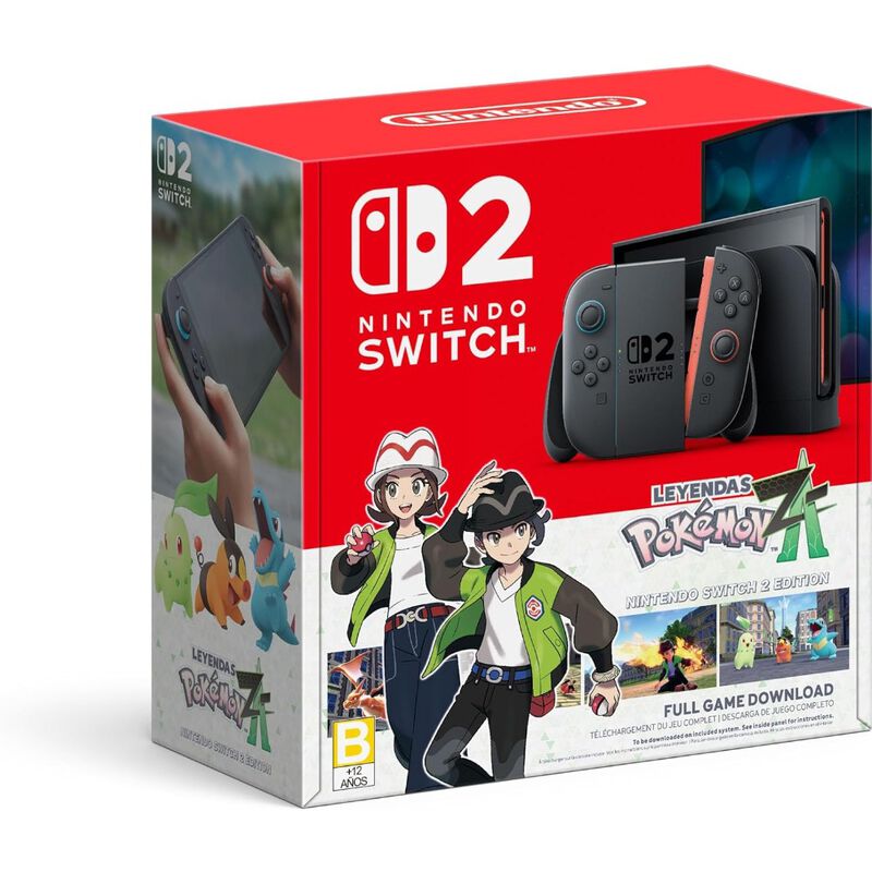 Consola Nintendo Switch 2 con Leyendas Pok&eacute;mon:... image number null