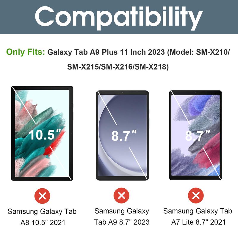 Funda Procase Smart Para Galaxy Tab A9 Plus 11"... image number null