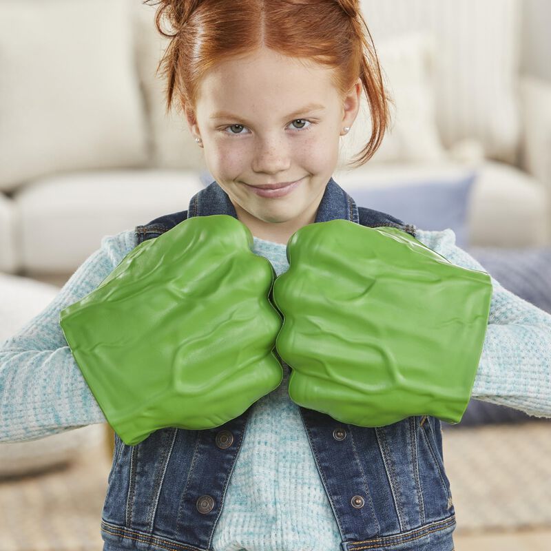 Juguete De Rol Marvel Hulk Gamma Smash Fists Pa... image number null