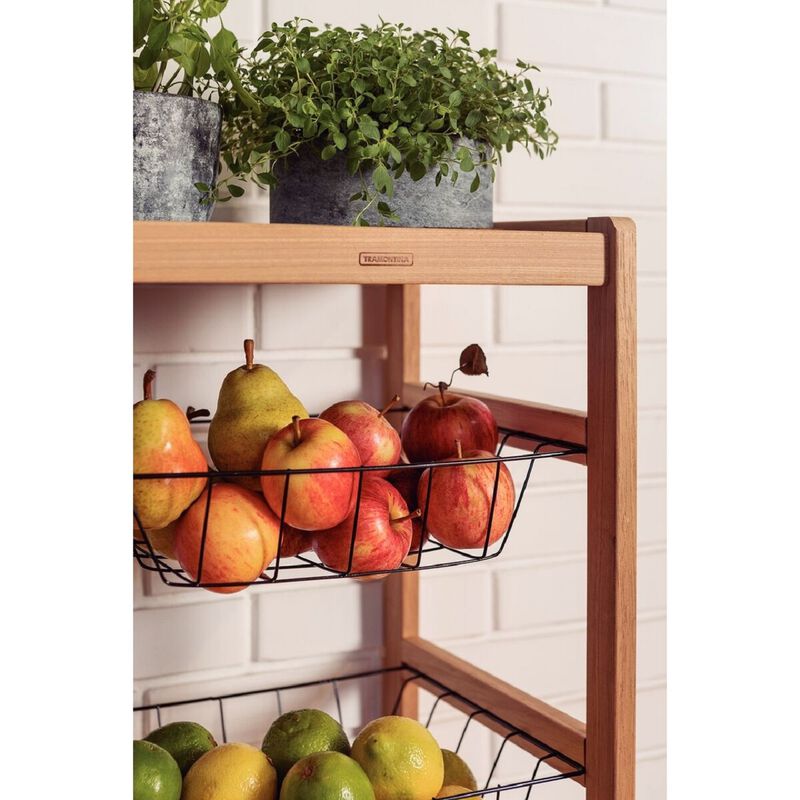 Mesa Carro Frutero Tramontina 13241/352 Madera ... image number null