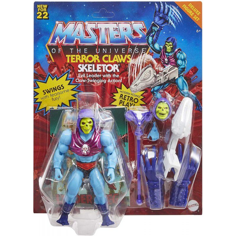 Figura Terror Claws Skeletor Pu&ntilde;o Volador Maste... image number null
