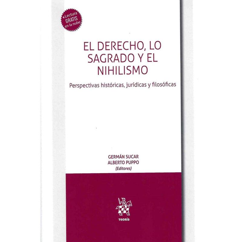 El Derecho, Lo Sagrado Y El Nihilismo, De Germa... image number null