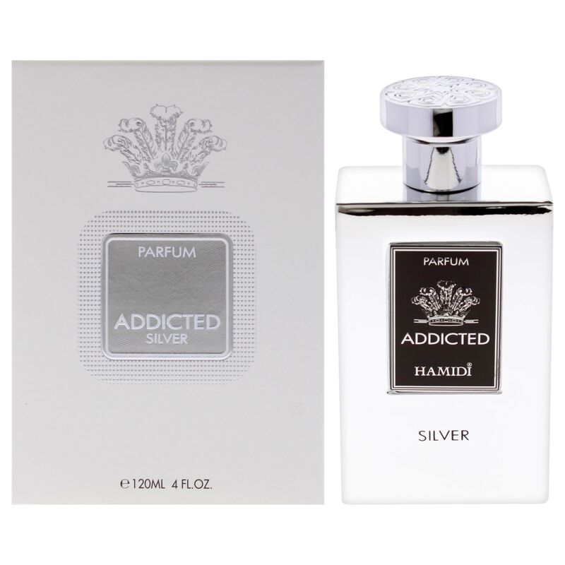 Perfume Hamidi Addicted Silver Para Hombre, 120... image number null