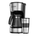 Cafetera Goteo Black+Decker con Termo 12oz Filtro Permanente