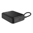 Steren Power Bank De 10,000 Mah Pd 45 W Con 1 Salidas Usb C Y 1 Cable Usb C