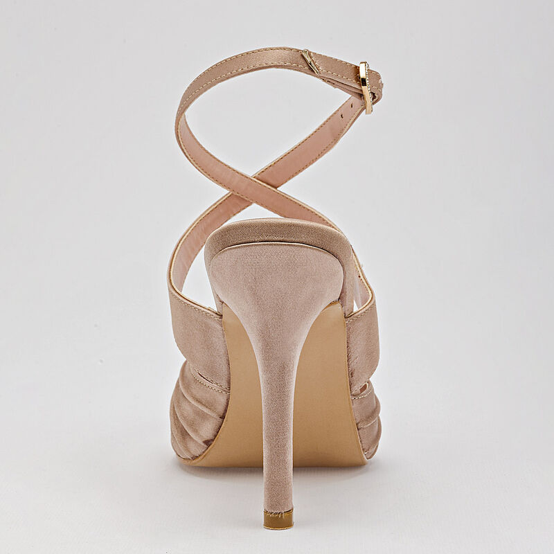 Pietro Alessandro zapatilla para mujer  beige s... image number null