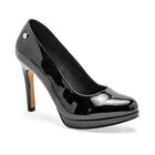 Moramora Zapatilla para mujer negro charol