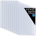 Protectores De Hojas R&iacute;gidos Fmoacen 28x43 Cm Paquete De 10 Transparentes
