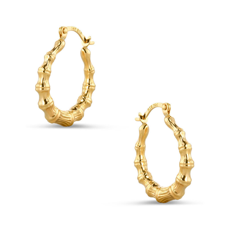 Arracadas Oro Amarillo 14k 14x12mm image number null