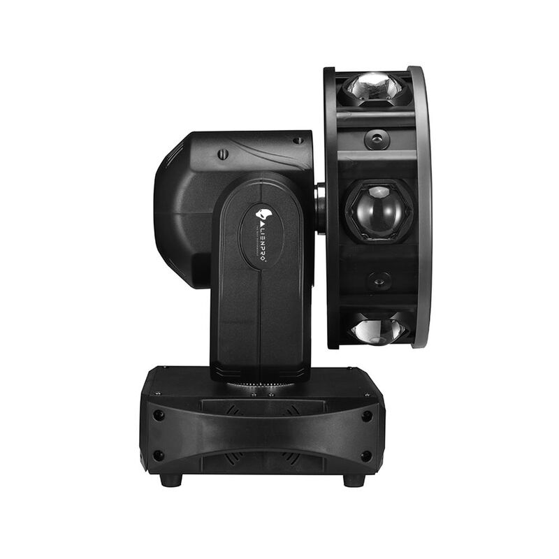 Cabeza M&oacute;vil OVNI AlienPro LED RGBW L&aacute;ser DMX E... image number null