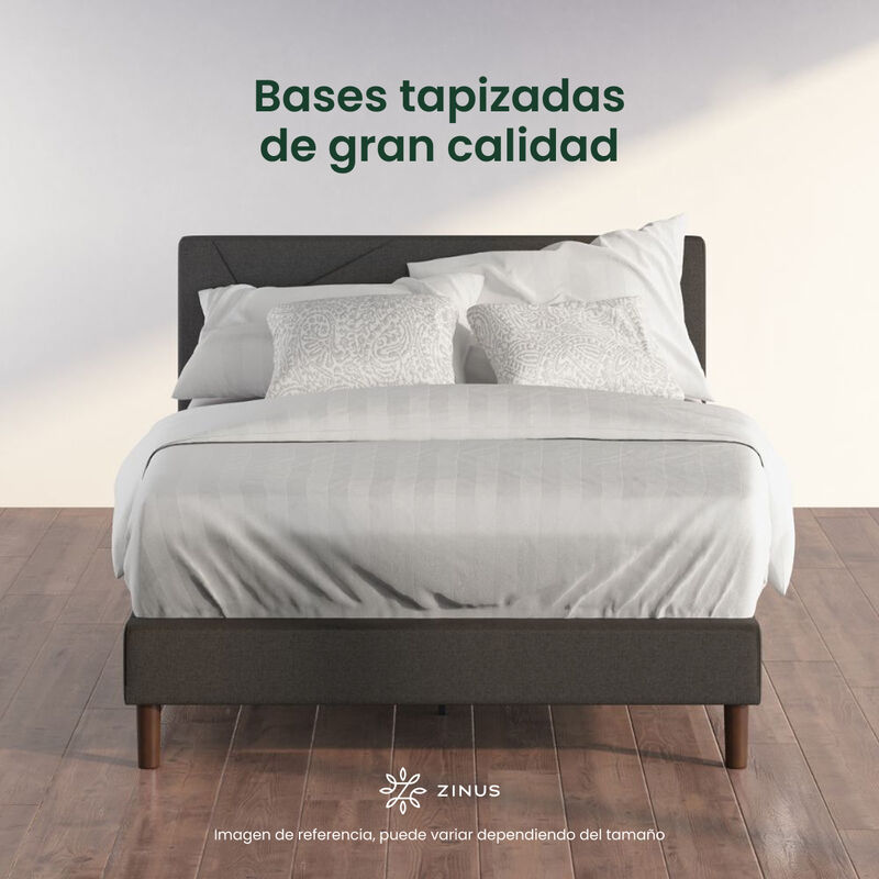 Zinus  Judy | Base De Cama Matrimonial Con Cabe... image number null