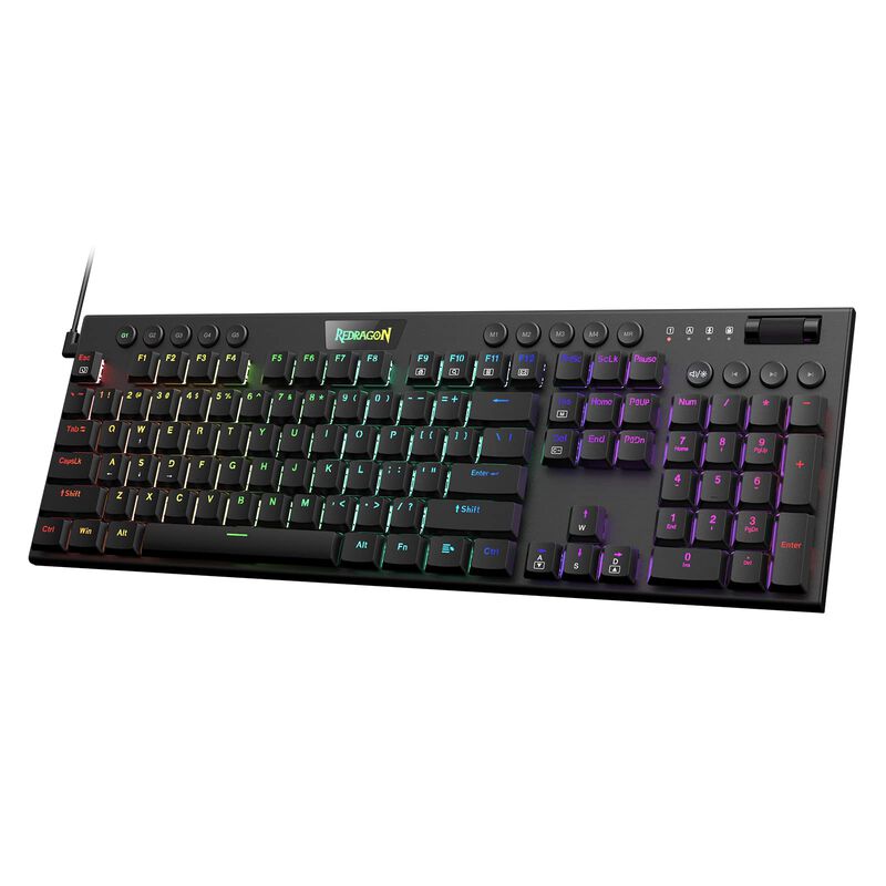 Teclado Mec&aacute;nico Redragon K619 Horus Rgb Ultraf... image number null