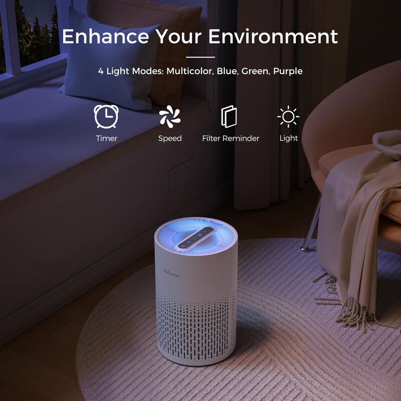 Purificador De Aire Purivortex Ac400 H13 True H... image number null