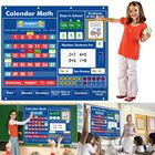 Calendario Kikigoal De Aula Con Cartel De Bolsillo Educativo