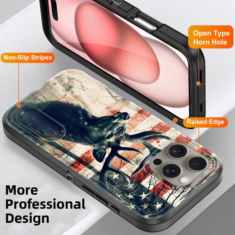 Funda BFUKVOU para iPhone 16 Pro Max (6.9" ) co... image number null