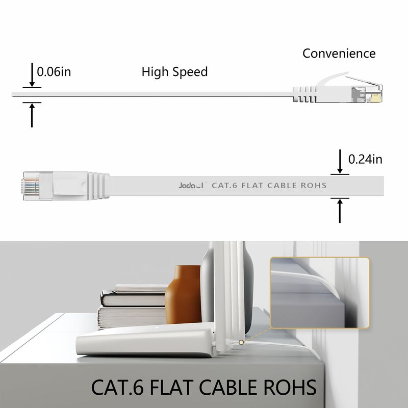 Cable Ethernet Jadaol Cat 6 De 15 M Para Exteri... image number null