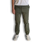 Duc Denim - Pantalón Jogger para Hombre de Algodón Stretch Josh the Jogger -Olivo (Verde Olivo)