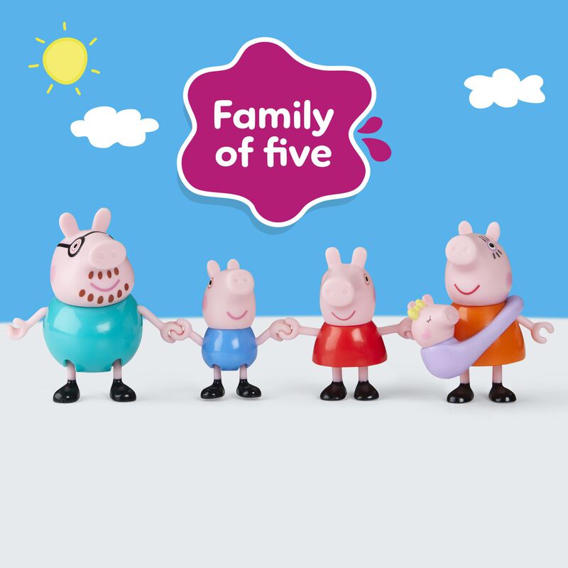 Paquete Familiar De Juguetes Peppa Pig Pep Pepp... image number null