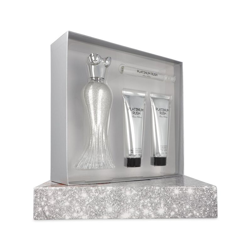 Set Paris Hilton Platinum Rush 4pzs Fragancia 1... image number null