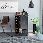 Bar Dukaty Chocolate Con Rodachines Virtual Muebles