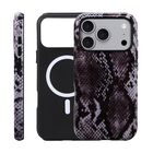 Funda Fourmor Iphone 17 Pro Magsafe Inal&aacute;mbrica Con Dise&ntilde;o De Piel De Serpiente