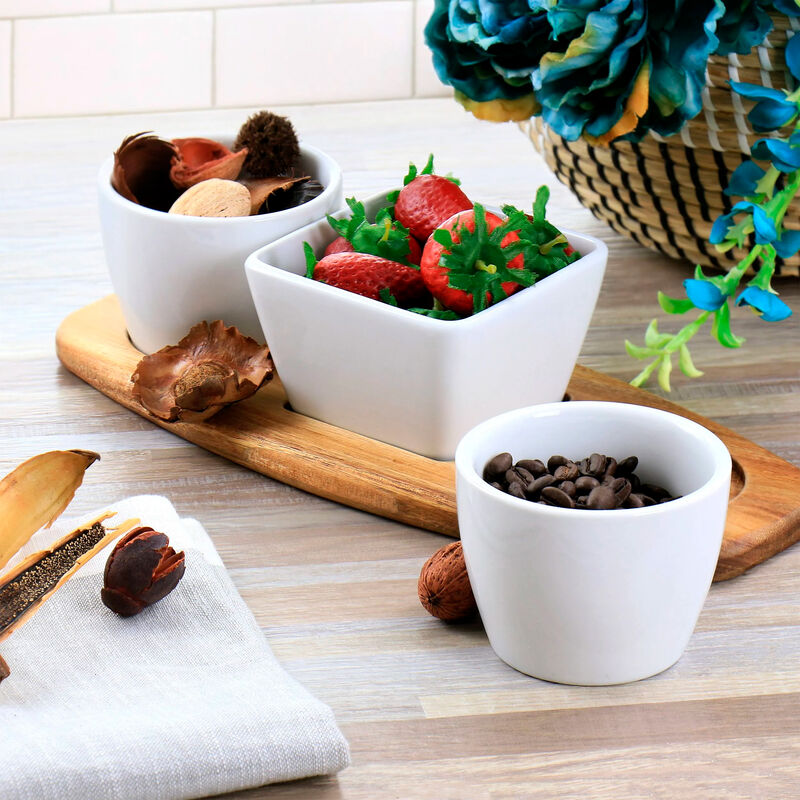 Juego Botanero GIBSON Con Base de Madera image number null