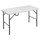 Tablón Plegable De Plástico 1.20 Metros Blanco
