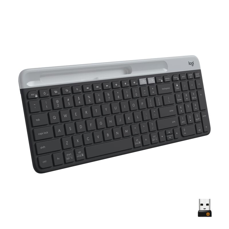 Teclado Logitech K585, Delgado, Inal&aacute;mbrico, Mu... image number null