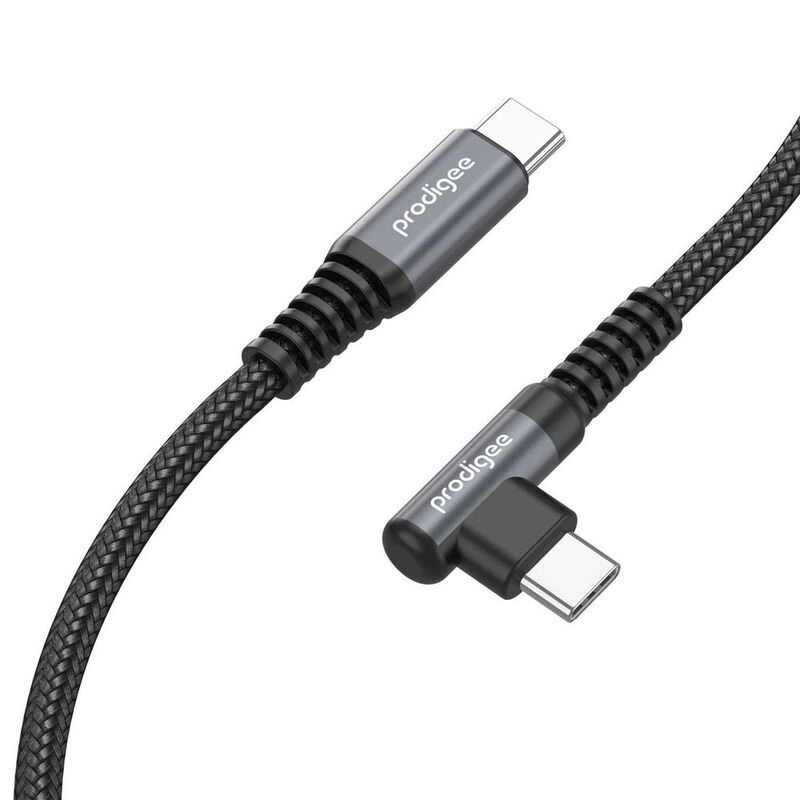 Cable Datos PRODIGEE USB-C a USB-C Angulo 90 1.... image number null