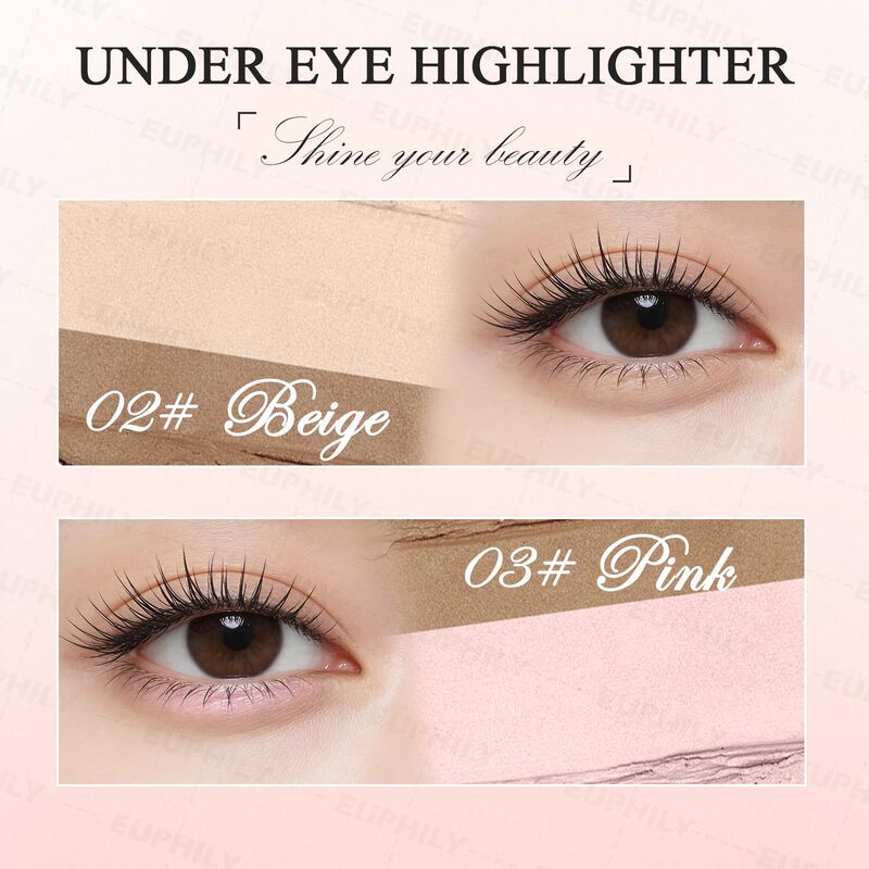 L&aacute;piz De Delineador Euphily 2 Unidades Beige Im... image number null