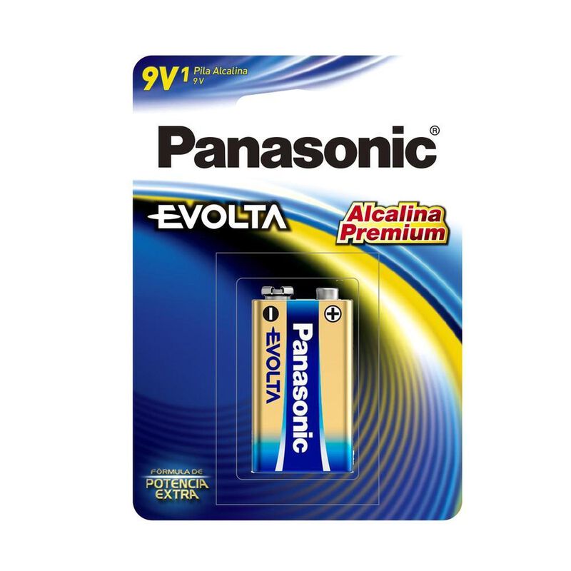 Pila Panasonic Evolta Alcalina 9v Rectangular image number null