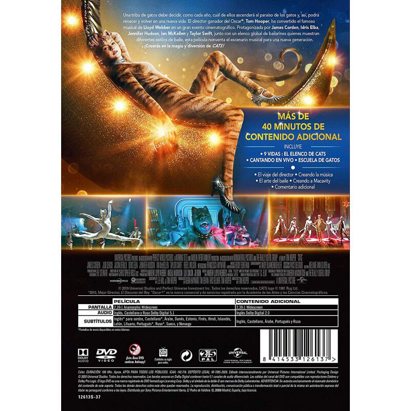 Cats (2019) [dvd] image number null