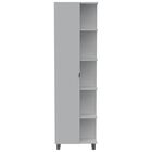 Mueble Esquinero Zendaya, Blanco, Virtual Muebles