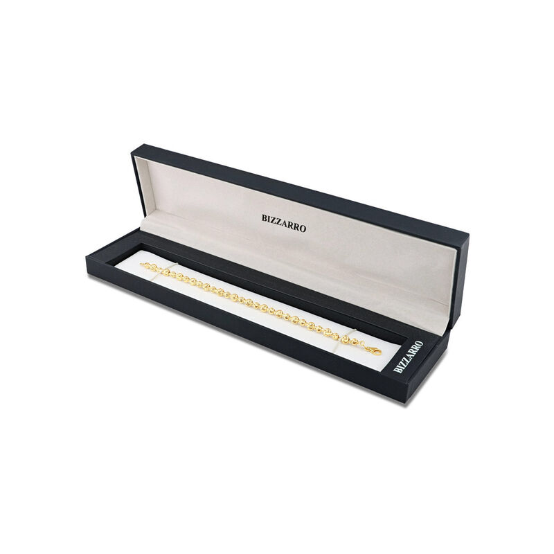 Pulsera Bola Diamantada Oro 14k 19 cm | Bizzarr... image number null