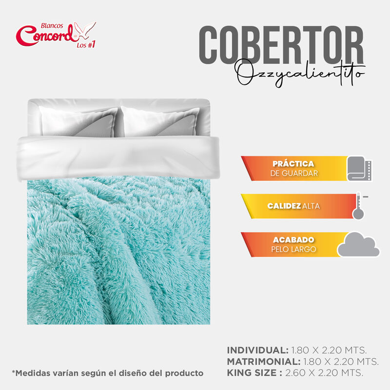 COBERTOR OZZY CLARISE V2 BEIGE  MAT/IND image number null