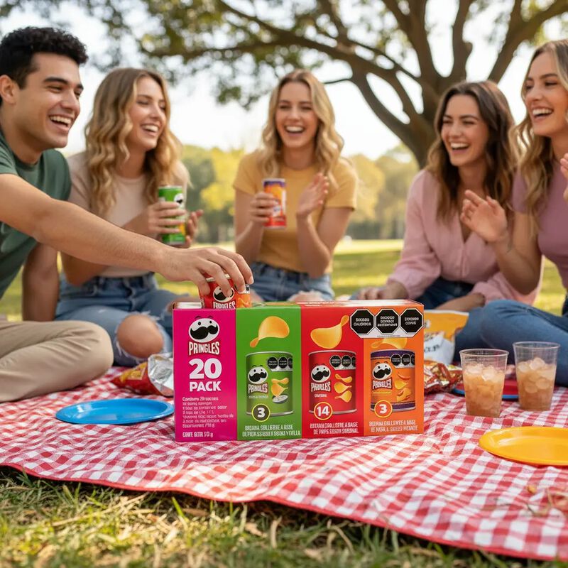 Pringles Papas Botana Paquete De 20 Pzas Snack image number null