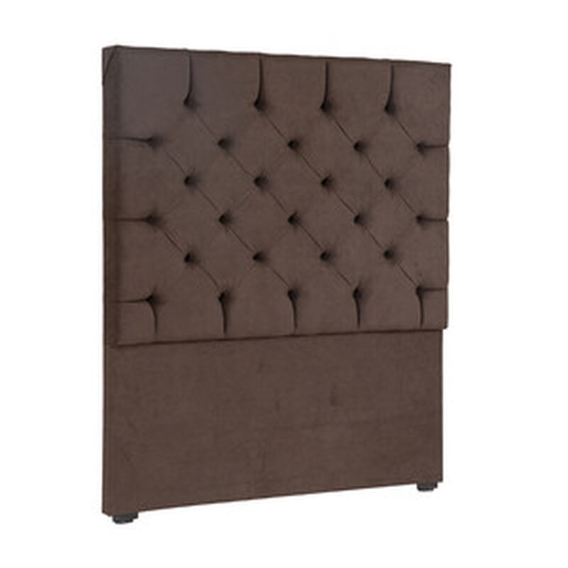 Cabecera Queen Size Dicasa Capri Chocolate image number null