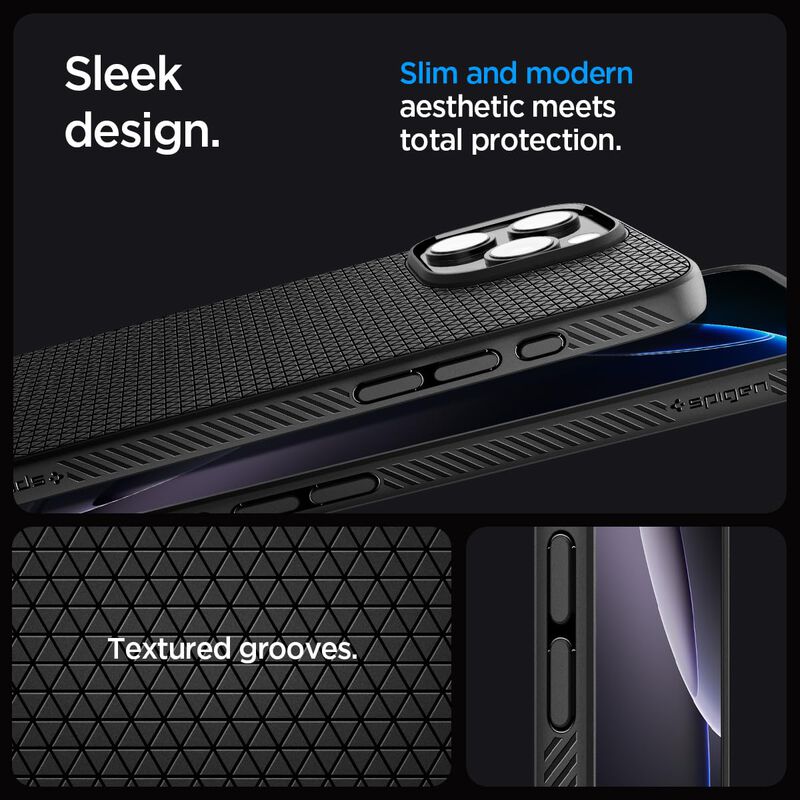 Funda Spigen Liquid Air Para Iphone 16 Pro Max ... image number null