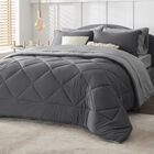 Juego De Cama Bedsure Queen, Edred&oacute;n, 7 Piezas, Reversible