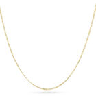 Cadena De Oro Amarillo 14K 3X1 (45Cm - 1.58Mm Aprox.)