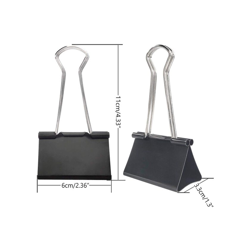 Clip De Carpeta Dstelin 60 mm (12 Unidades) Neg... image number null